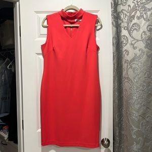Calvin Klein Mock Neck Dress